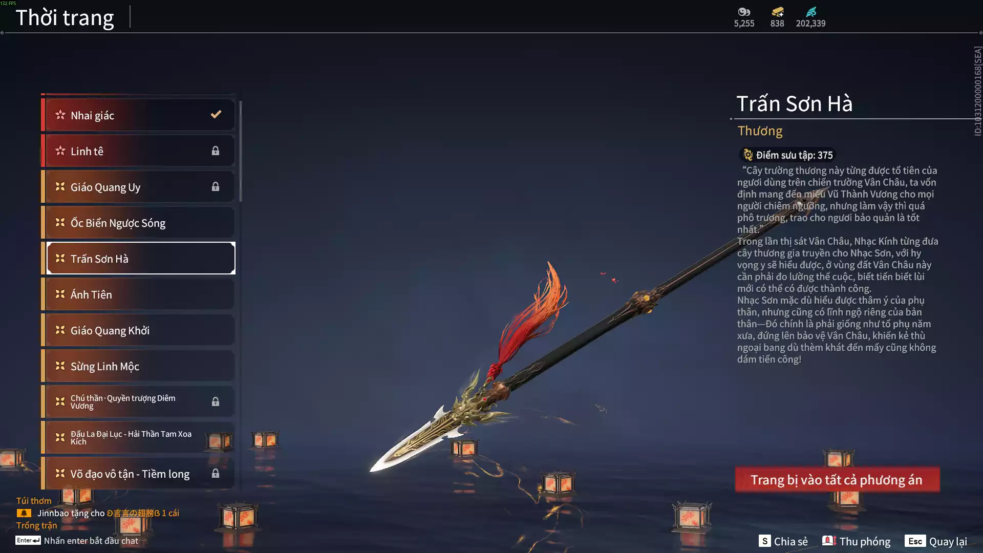 Ảnh 9 Vũ khí đỏ, 9 Trang phục đỏ, 3 Phụ kiện hóa hình và hơn thế, nhấn xem chi tiết bên trong